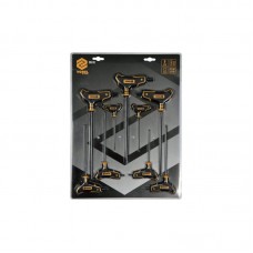 56639 VOREL Set 9 chei torx T10-T50 cu maner T..